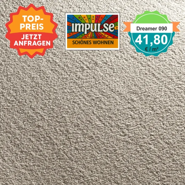 JAB Dreamer 090 – Velours Teppichboden 4 m  41,80 €/m²